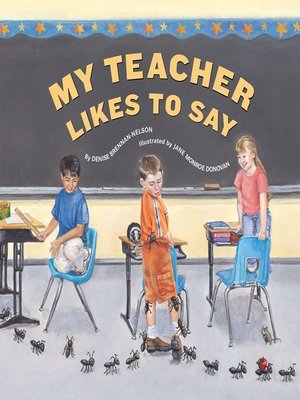 cover image of My Teacher Likes to Say